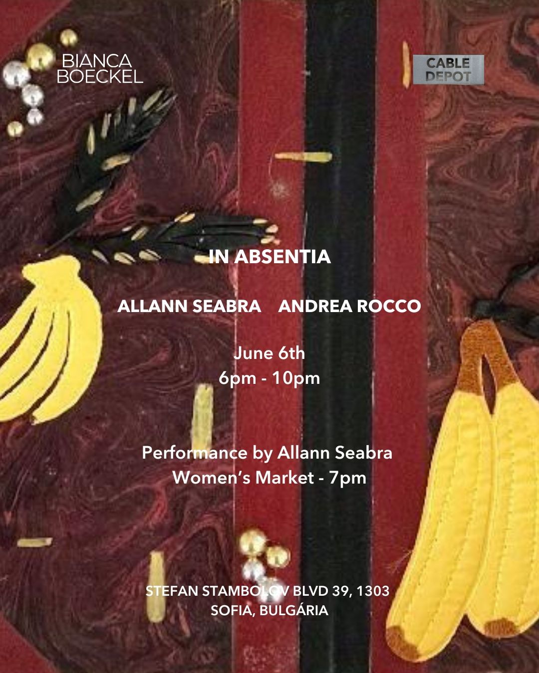 In Absentia – Allann Seabra e Andrea Rocco | Sofia, Bulgária – Galeria Cable Depot